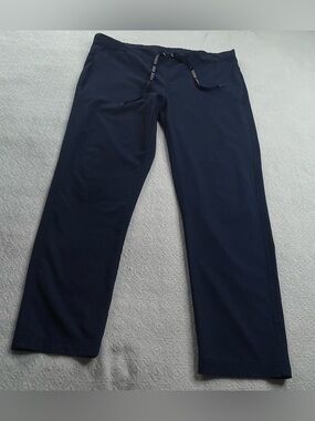 Med Couture Navy Straight Leg Size L/ P Medical Staff